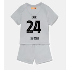 Barcelona Eric Garcia #24 Tredjedraktsett Barn 2022-23 Kortermet (+ korte bukser)